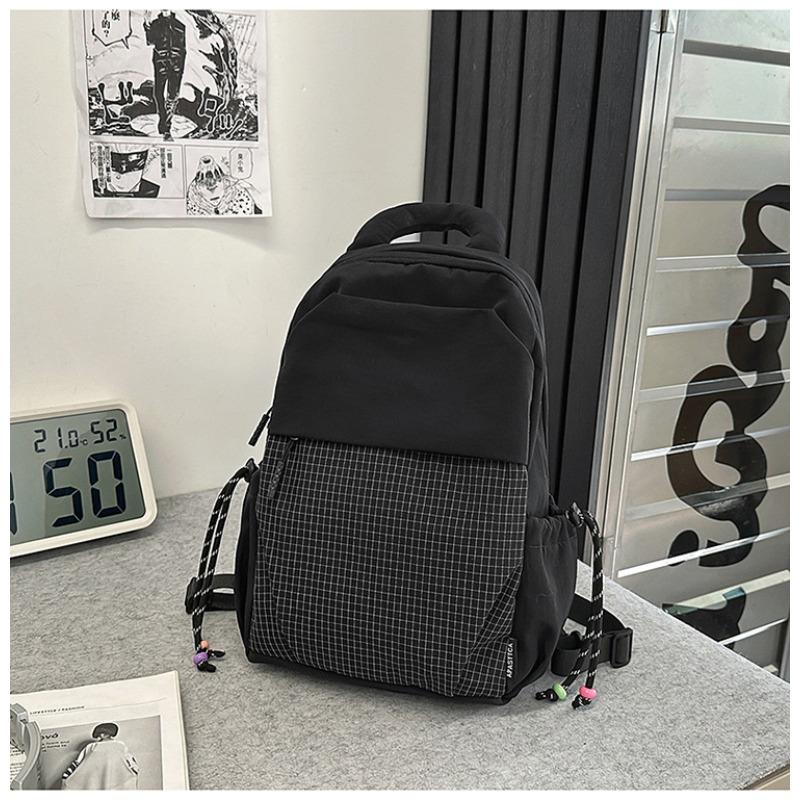 Small backpack men's and women's outdoor lightweight multi-purpose sports cycling backpack fashion contrasting color tablet casual breast bag