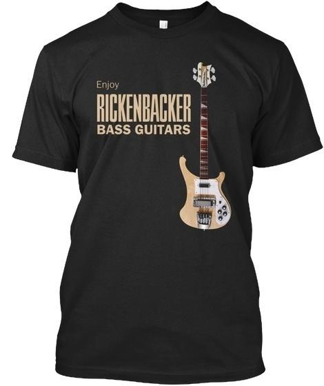 

Наслаждайтесь Rickenbacker Бас-гитары Стандартная футболка унисекс