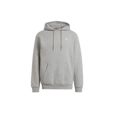 adidas Originals Essentials Solid Fleece Hoodie Men Tops Grey H34654
