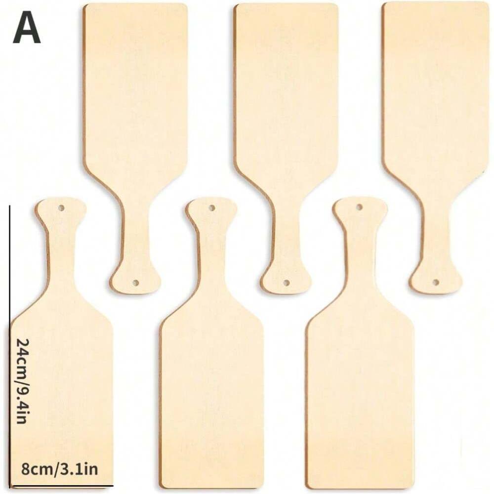 Mini Wooden Cutting Board Charcuterie Boards Paddle Blank Small Chopping Board with Handle Kitchen Chopping Blocks Kitchen Tools