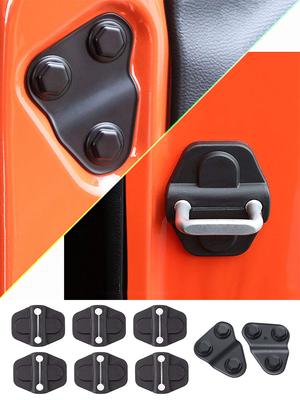 Türschraube Schutzabdeckung Verkleidung Türschloss Dekoration Abdeckung Für Jeep Wrangler JL Gladiator JT 2018 2019 2020 2021 2024 Zubehör