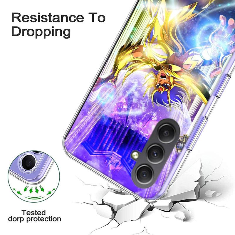 Saint Seiya Knights Of The Zodiac Phone Case for Samsung A17 A37 A57 A07 A16 A26 A36 A56 A06 A02S A12 A22 A32 A52S A04S A14 A24