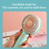 Mini Tragbare Fans Handheld USB Aufladbare Fan Luftkühler Outdoor Reise Hand Fans