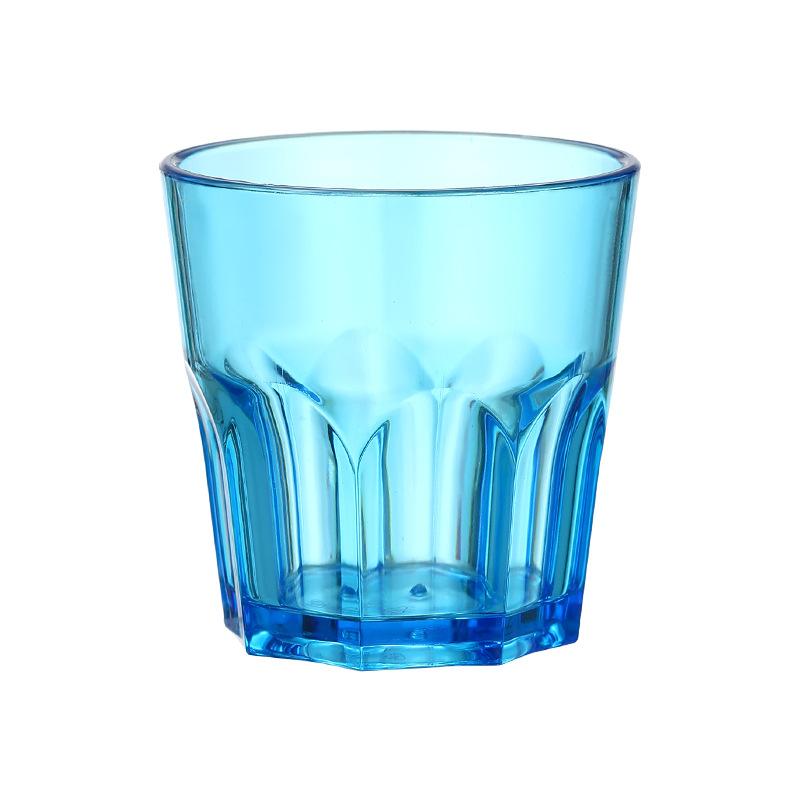Acrylic Whiskey Cups Unbreakable Transparent Beer Cup Plastic Coffee Milk Breakfast Cup Spirit Glass Drinkware Juice Tea Cup
