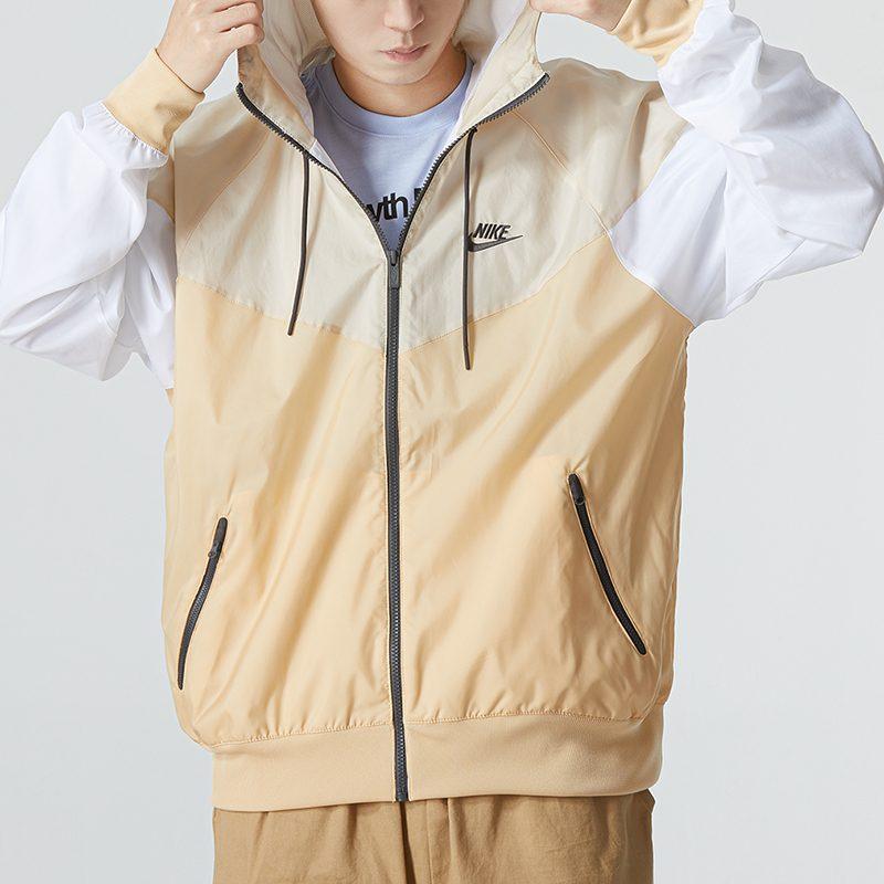 Nike Jackets Men's Khaki Hooded Moderate Other DA0002-268