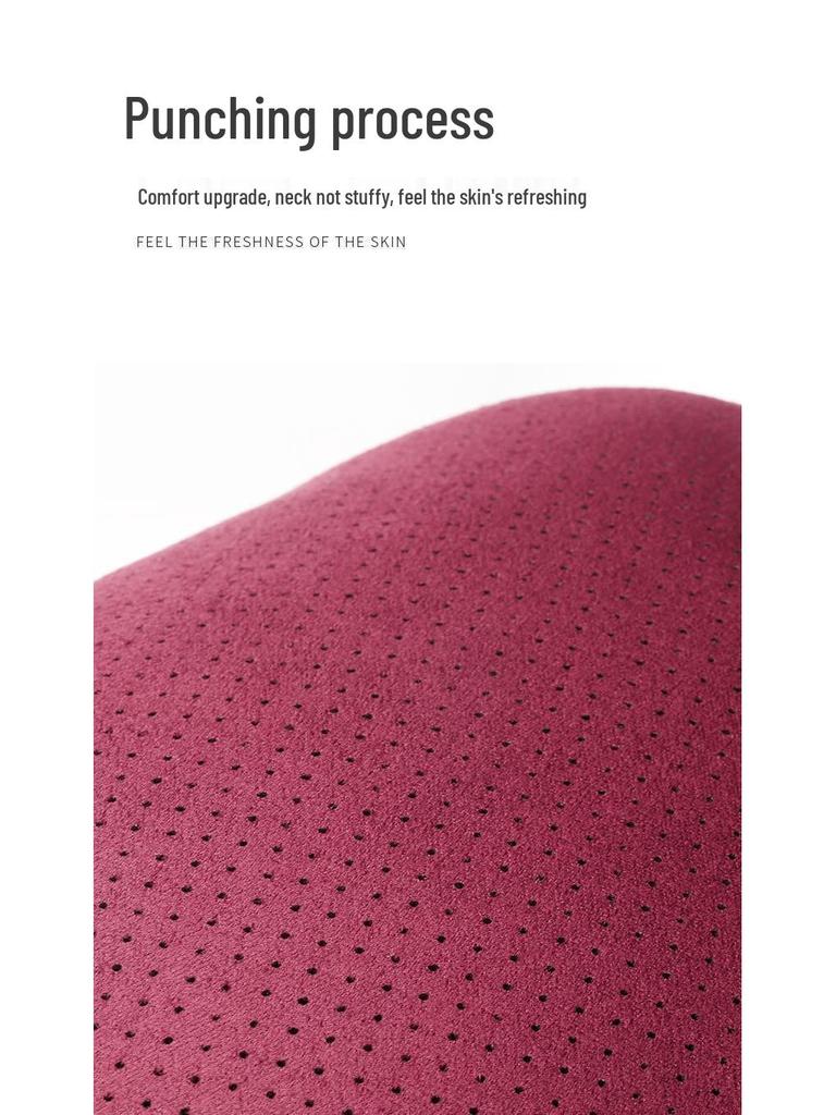 Atmungsaktive Nackenstützen-Kopfstützen aus Wildleder für Jaguar XEL/XFL/F-PACE Autositze