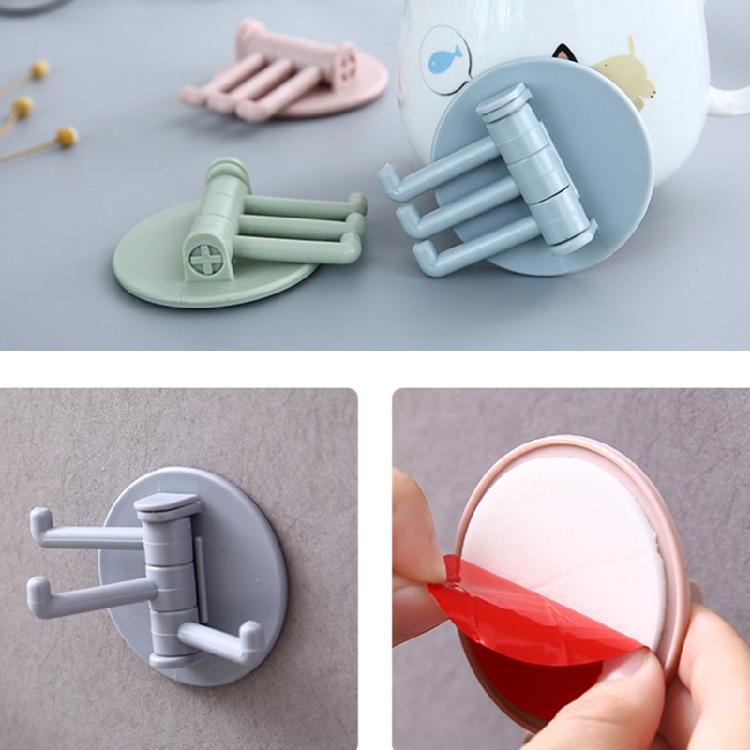 No Drilling Towel Hook For Bathroom Clothes Coat Bedroom Hook Livingroom Kitchen