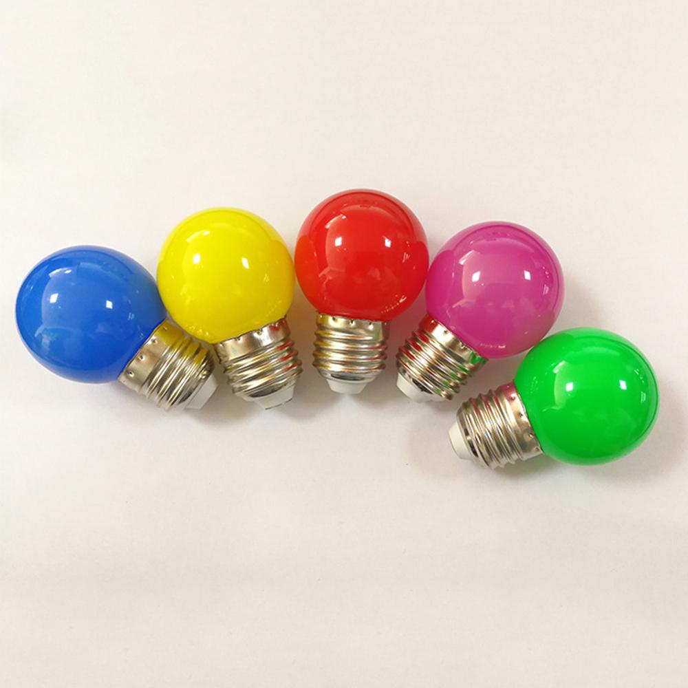 Buy 5Pcs Small Color Bubble Outdoor Waterproof Colorful Led Light ...