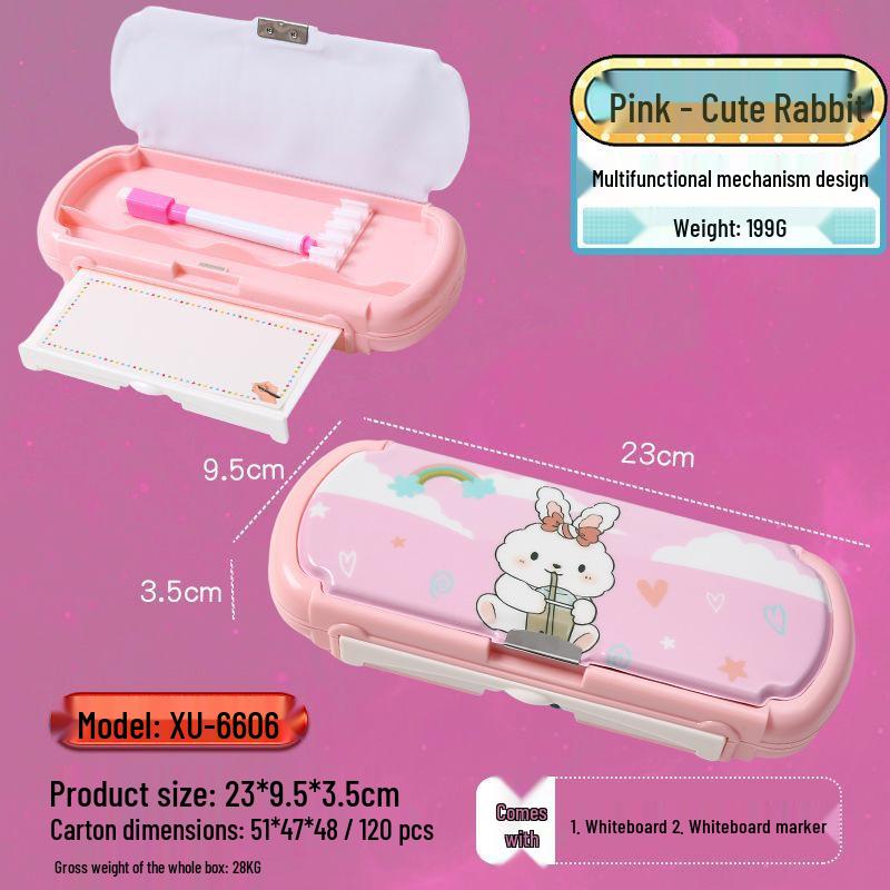 Adorable Large Capacity Multifunctional Pencil Case for Kindergarten Boys and Girls