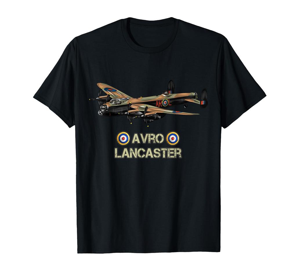 World War II British aircraft AVRO Lancaster T-shirt