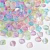 Aurora Colorful Scallop Shell DIY Accessories Hair Clips Nail Art Decorations Phone Case Headwear Resin Accessories