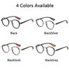 Xiaomi Men and Women Retro Round Blue Light Blocking Glasses Trendy Fashion Eyewear for Reading, Gaming, Office Work and Daily Wear