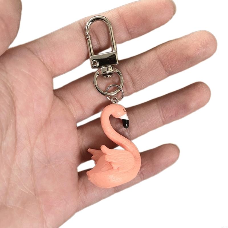 

Cute 3D Otter Koala Flamingo Animal Keychains Key Ring For Women Men Cartoon Creative Pet Pendant Bag Box Car Holder Accessories