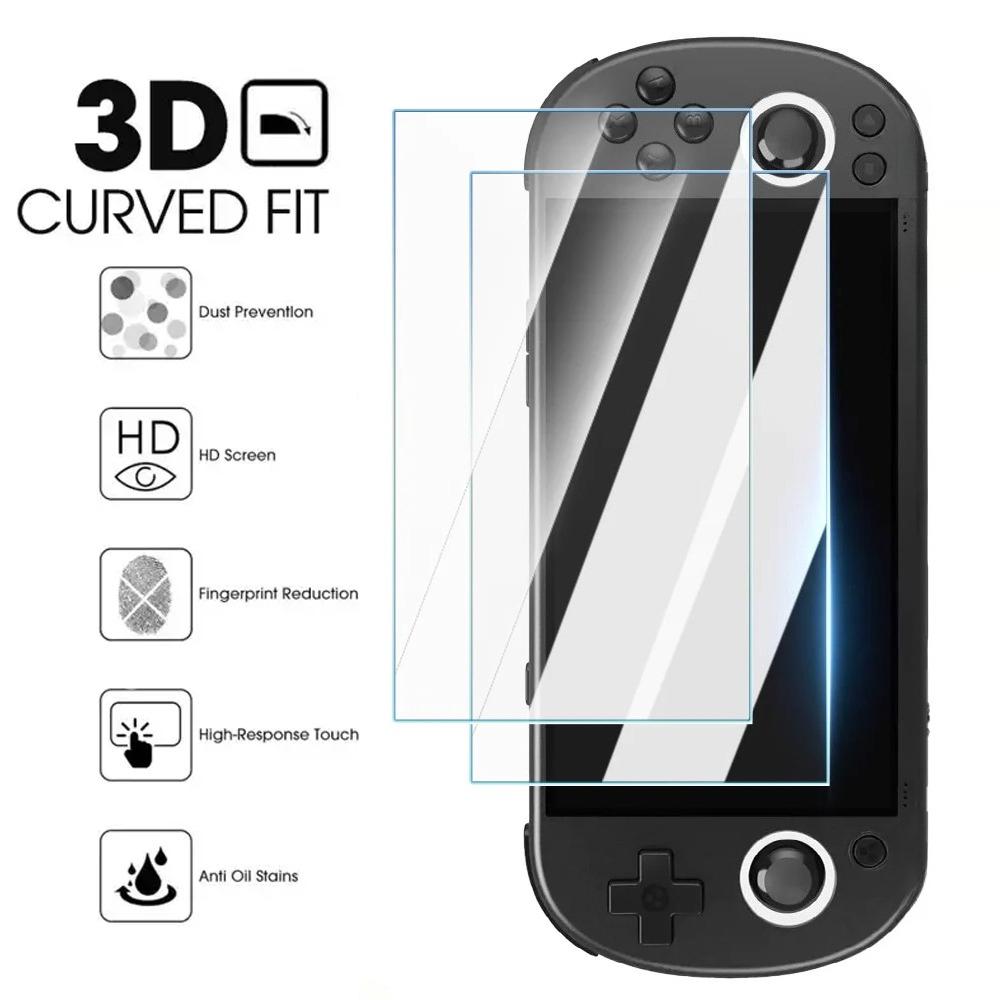 2PCS Screen Protector Tempered Glass For Trimui Smart Pro Game Console Films 9H Hard Glass Anti-Scratch Gaming Accessories