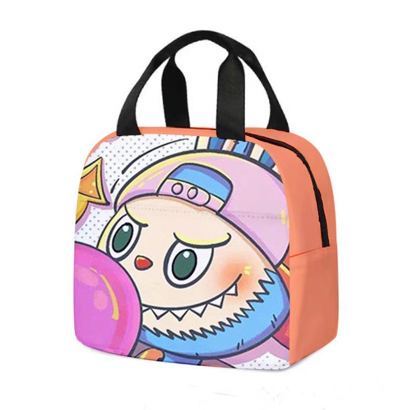 Lunch bag Cartoon tote bag Student bento bag Aluminum foil thermal insulation meal bag Lunch box bag