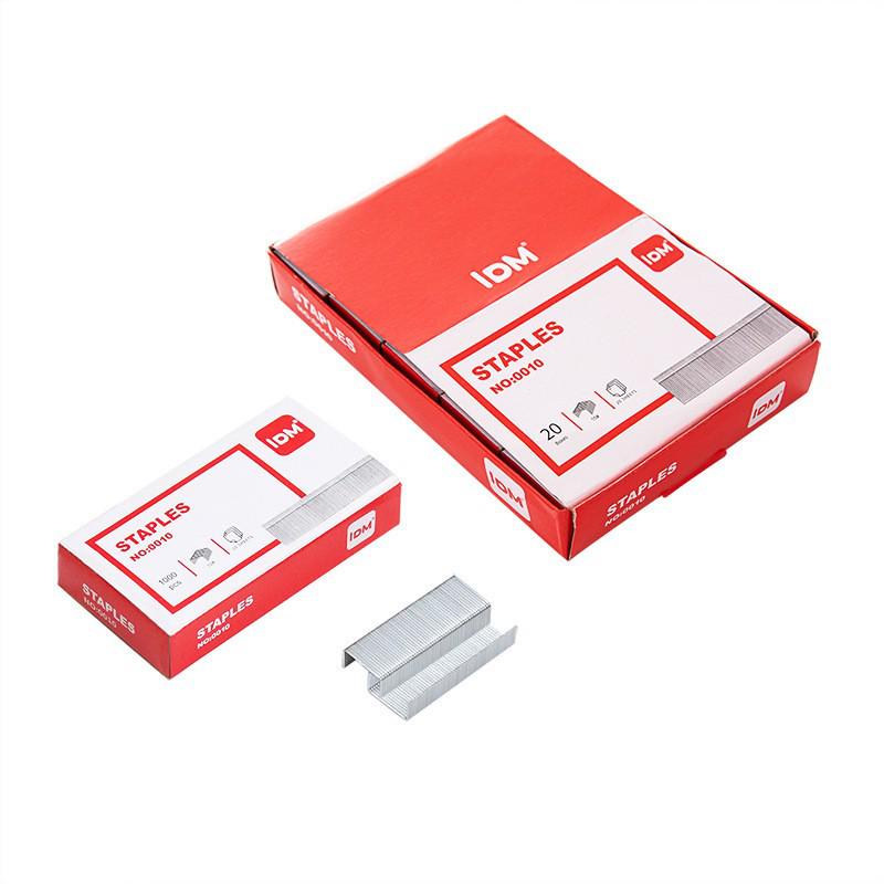 Office Binding Staples, Size 10, Large Capacity, Box of 1,000