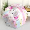 1PC Unicorn Flowers Umbrella-8-Rib Reinforced Portable Folding Travel Suitable for All Seasons Outdoor Daily -Z0488