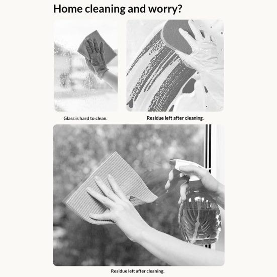 Glass Wiper Rabbit Sunflower Design Scraper with Thickened Soft Scraper Strip Countertops Glass Sinks Water Stain Remover Tool