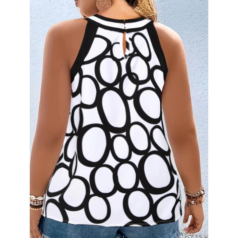 DAFIFY Women's Fashion Casual Summer Spring Sleeveless Half Turtleneck Blouses & Shirts