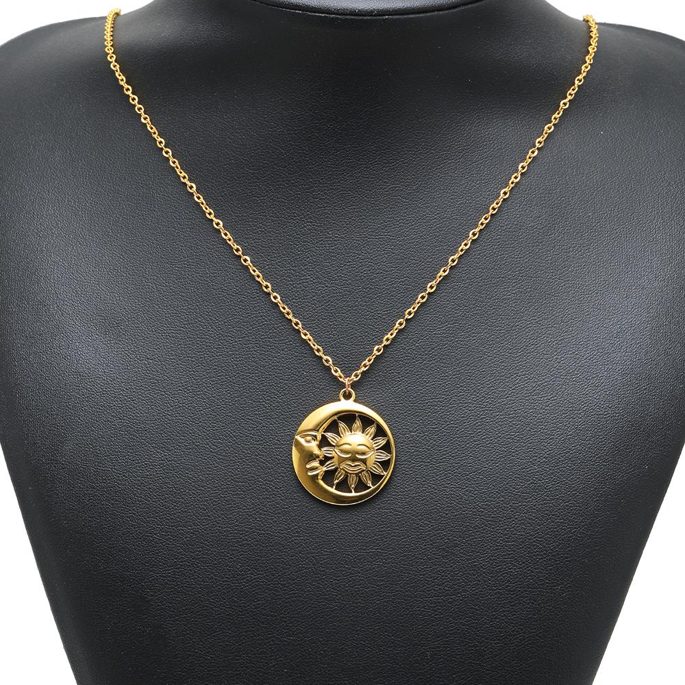 5Pcs Stainless Steel Multistyle Sun Charms Flower Pendants for DIY Retro Jewelry Making Handmade Necklace Earrings Findings Bulk