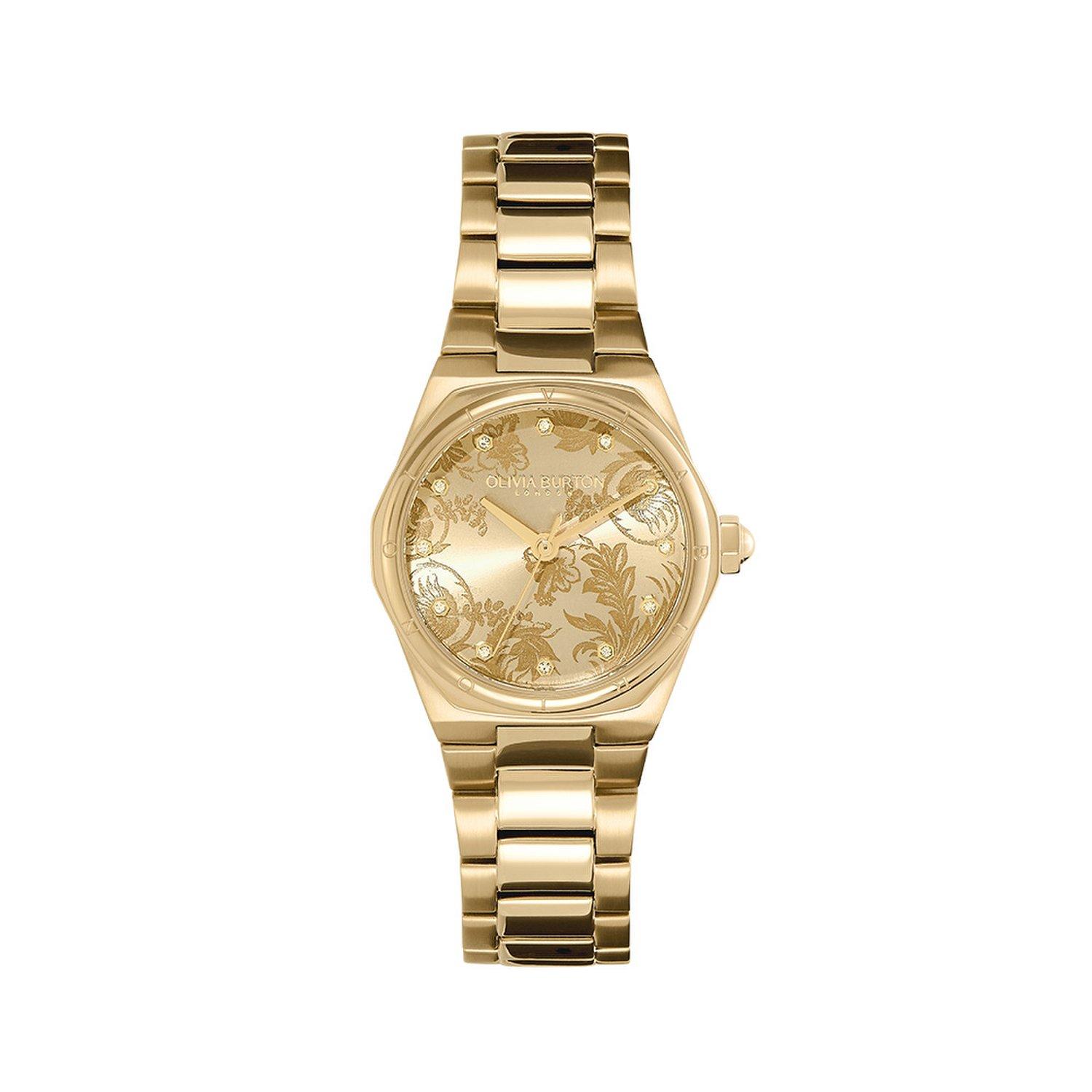 [Olivia Burton] Mini Hexa Gold (24000109) Women s Watch