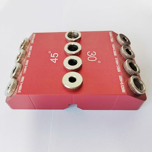 Drill Guide, Drill Stand, 30°/45°/90° Angle, Drilling, Woodworking Tool, Angled Drilling Guide, Drill Positioning Guide, Vertical Drilling, Angled Dri