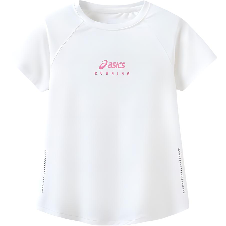 Asics SS24 T Shirt Raw White Teenagers 332241174026-10 110