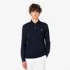 Men's French Regular Fit Long-Sleeve Basic Polo Shirt PH732E-55NHDE