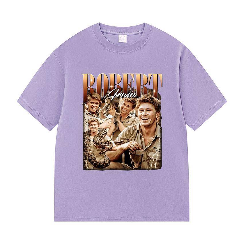 Jaren 90 Retro Robert Irwin Grafisch T-shirt Unisex Klassieke Mode Korte Mouw T-shirts Casual Hoge Kwaliteit Katoenen T-shirt Streetwear