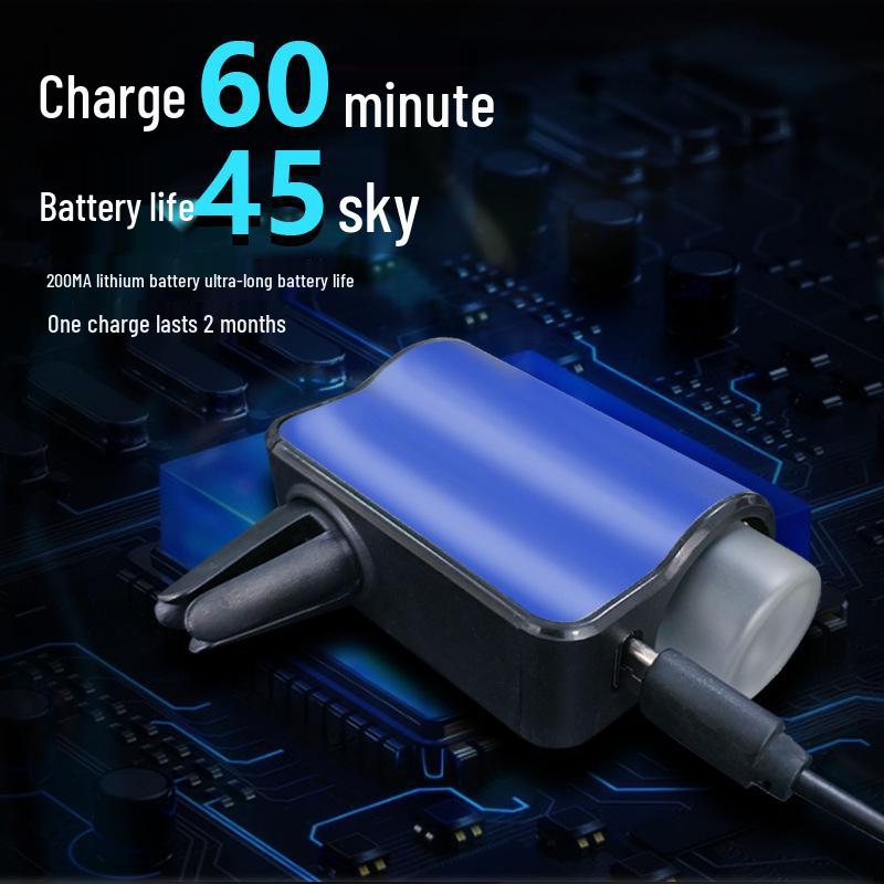 Intelligent Car Aromatherapy Diffuser with Automatic On/Off & Air Vent Fragrance