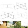 Foldable Cooler Stand Ice Box Holder Lightweight Foldable Stand Rack Universal Portable Stainless Steel for Outdoor Barbecue