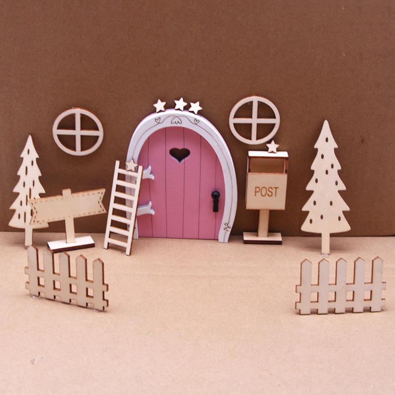 1:12 Christmas Miniature Fairy Gnome Set Home Dollhouse Furniture Accessories