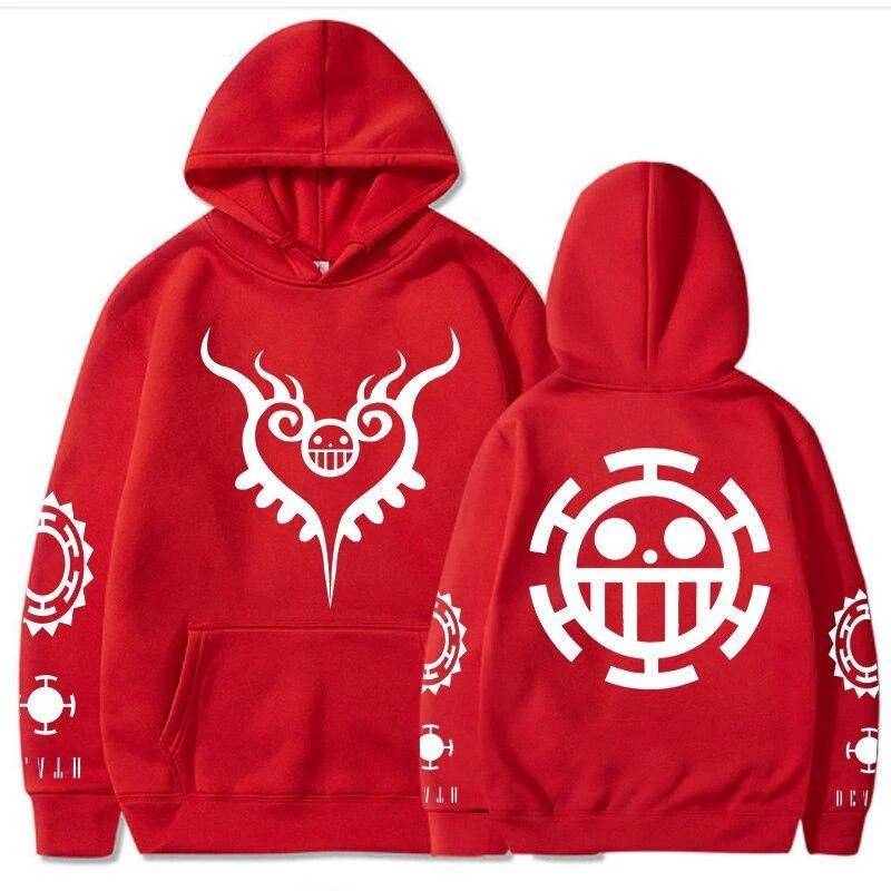 Trafalgar D Water Law Hoodie With Polyester Fabric For Adult Anime Fans