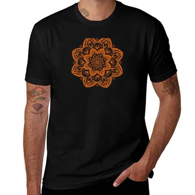 Mandala TShirt Plus Size Loose Fit TShirt