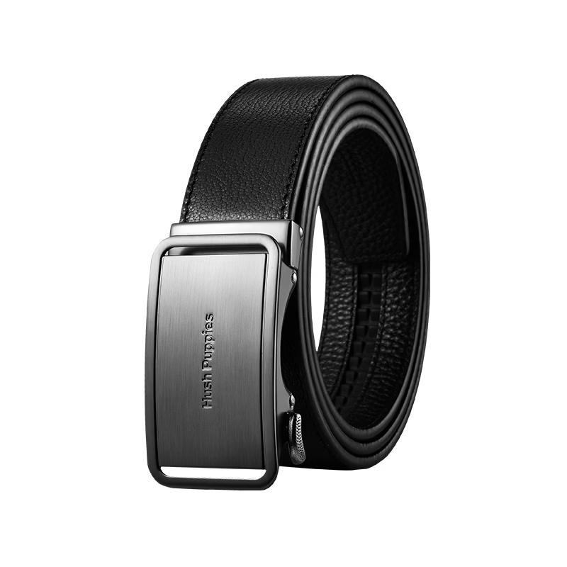 Мужской кожаный ремень Hush Puppies с автоматической пряжкой 110cm