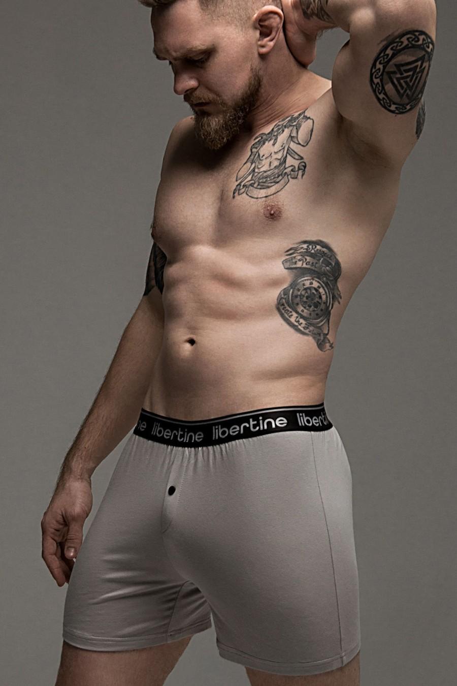 

Труси боксери Libertine (86312) 54(2XL) сірий
