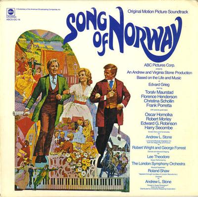 LP Record VARIOUS  Song Of Norway  Original Motion Pi ABCSOC14 ABC RECORDS 1971 US Classical Used