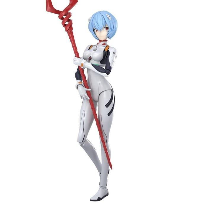 BANDAI SPIRITS 30MP Evangelion Rei Ayanami (Plugsuit Ver.) Color-Coded Plastic Model Multicolor 30mm