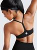 European & American Y-Back Lightweight Racerback Yoga Bra - Nude Feel, Sexy Support Tank Top
