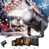 Waterproof Design LED Snowflake Projector Light LED Technology Rotating Patterns Christmas Projector Lights Snowflake Design