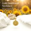 Stainless Steel Pendant Necklace For Women Golden Bowknot Design Hypo-allergenic Jewelry For Sensitive Skin