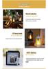 LED Candle Craft Horse Lantern - Wedding & Hotel Decoration Atmosphere Light
