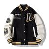 Men's Trendy High Street American Baseball Jacket - Spring/Autumn, Handsome & Casual for Teens