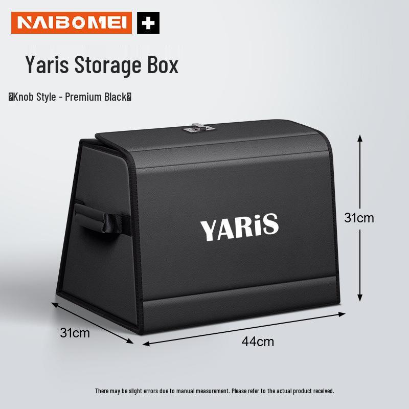 Toyota Yaris Rear Trunk Storage Organizer Box