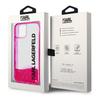 Karl Lagerfeld KLHCP14MLCKVF iPhone 14 Plus / 15 Plus 6.7" pink hardcase Liquid Glitter Elong