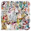 51 Ancient Greek Mythological Figures Graffiti Stickers Personalized Retro Figures Decorative Mobile Phone Notebook Stickers