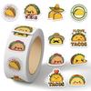 Cartoon Festival Gift Stickers - 500/Roll for Journals and Sealing