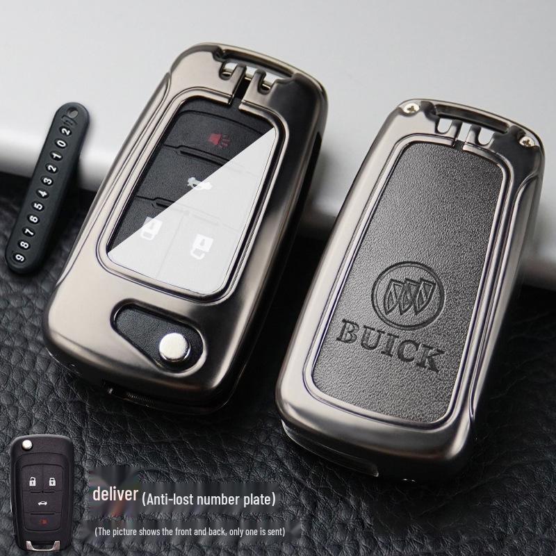 Buick Key Cover: Compatible with Envision, Regal, LaCrosse, Excelle, Verano, Enclave & GL8.