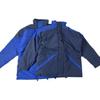 European and American Style Men's Winter Windproof and Waterproof Cotton-Padded Mid-Length Coat, American Retro Couple's Color-Blocked Trench Coat