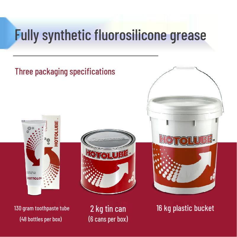 Tiger Head Fully Synthetic Fluoro-Silicone Grease -50 To +250℃ Silicone Sealant and Lubricant for Pipes